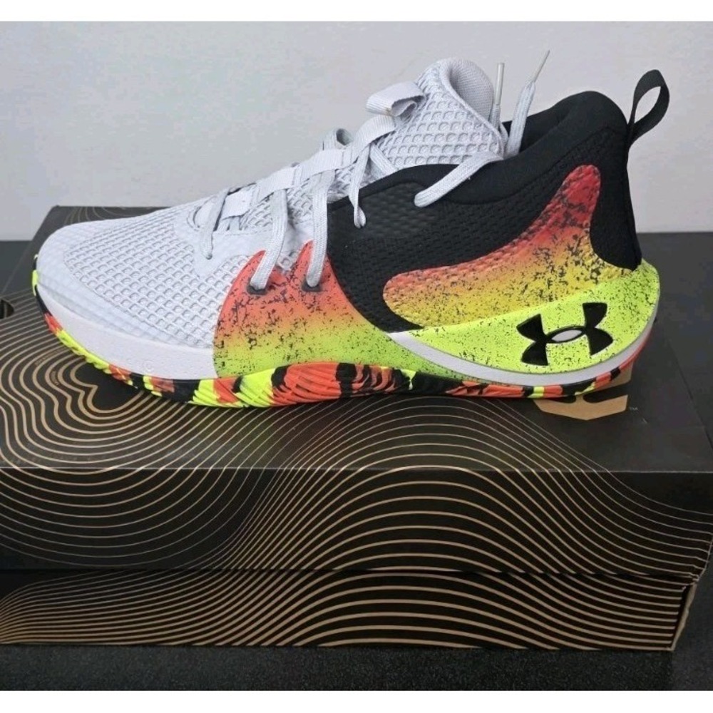 Under Armour Embiid 1 March Madness Basketball Shoes Men 14 Black 3024854-109